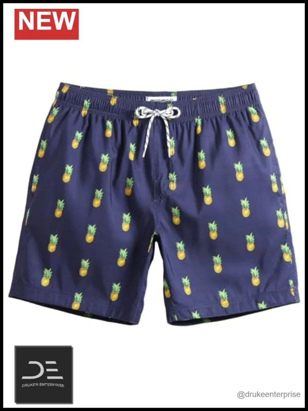Men's Quick Dry Swim Trunks with Pockets 7 Inch